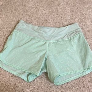 Mint Lululemon shorts size:6